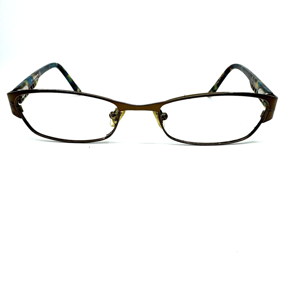 LIZ CLAIRBORNE Brown Eyeglasses‎ Frames Womens 52-18-130 H12118